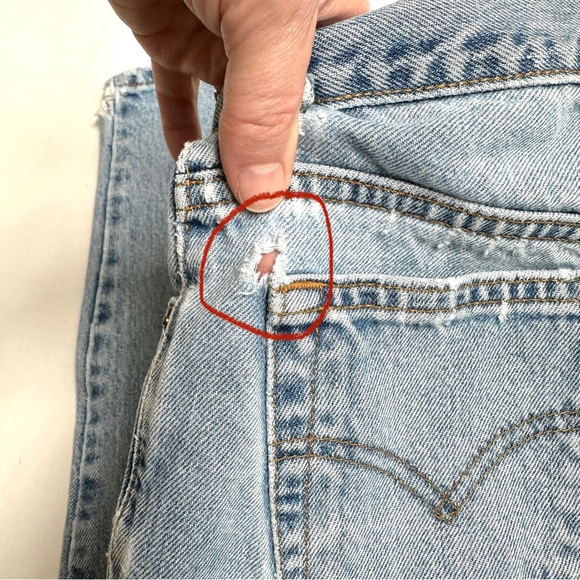 Levi’s 550 90s Vintage Women’s Jeans Relaxed Fit Tapered Leg 27 - Picture 16 of 16